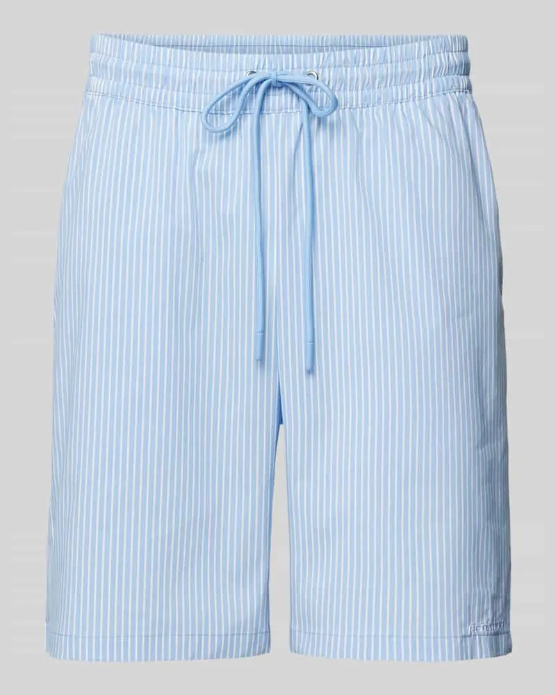 PEGADOR Regular Fit Sweatshorts mit Label-Detail Modell 'RATON 
