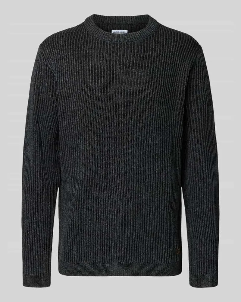Jack & Jones Strickpullover mit gerippten Abschlüssen Modell 'DOVER 
