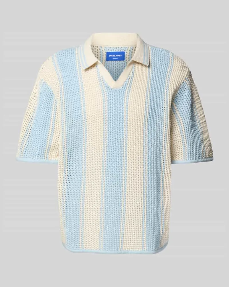 Jack & Jones Strickshirt mit Polokragen Modell 'ACAPULCO 
