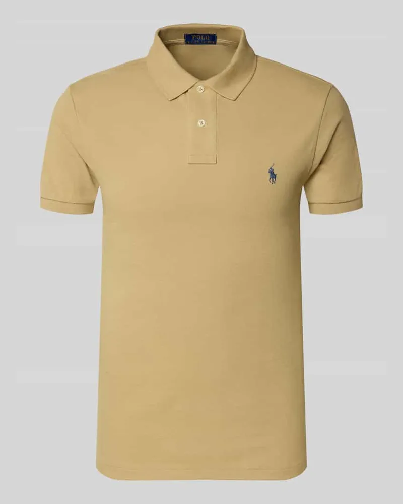 Ralph Lauren Poloshirt mit Label-Stitching 