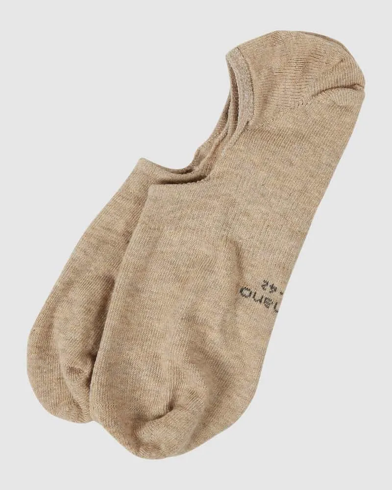 Camano Füßlinge im 2er-Pack Beige