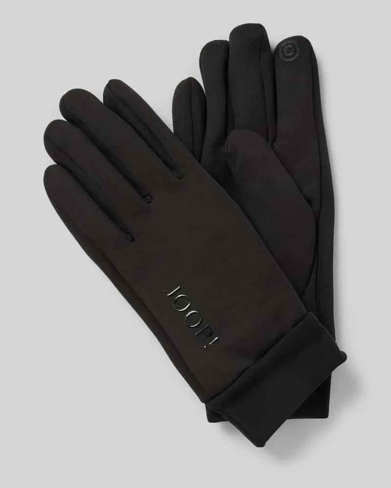 JOOP! Handschuhe mit Label-Schriftzug 