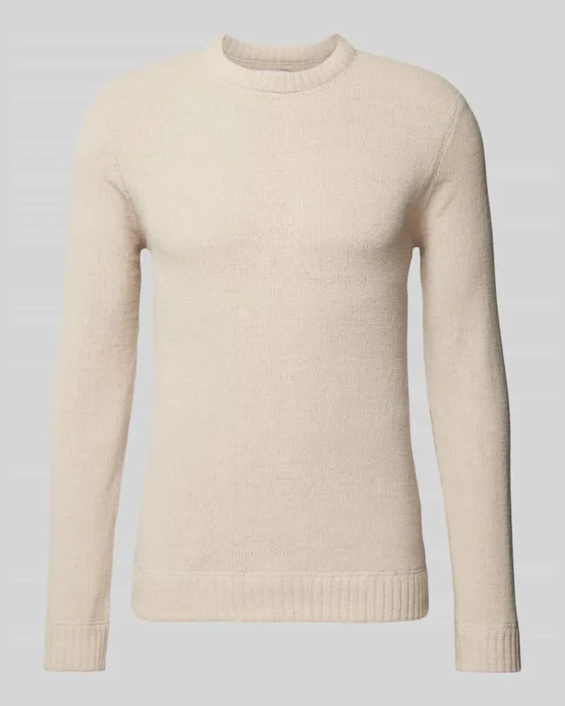 Only & Sons Strickpullover mit Rundhalsausschnitt Modell 'SETHAN 