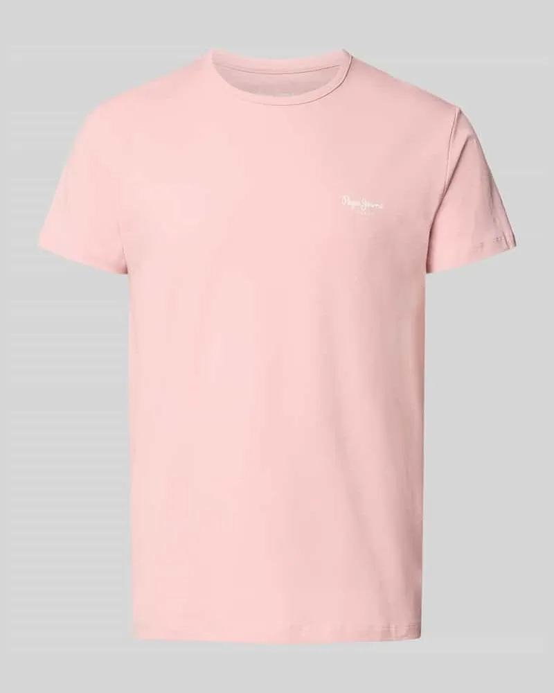 Pepe Jeans Slim Fit T-Shirt aus Baumwoll-Mix 