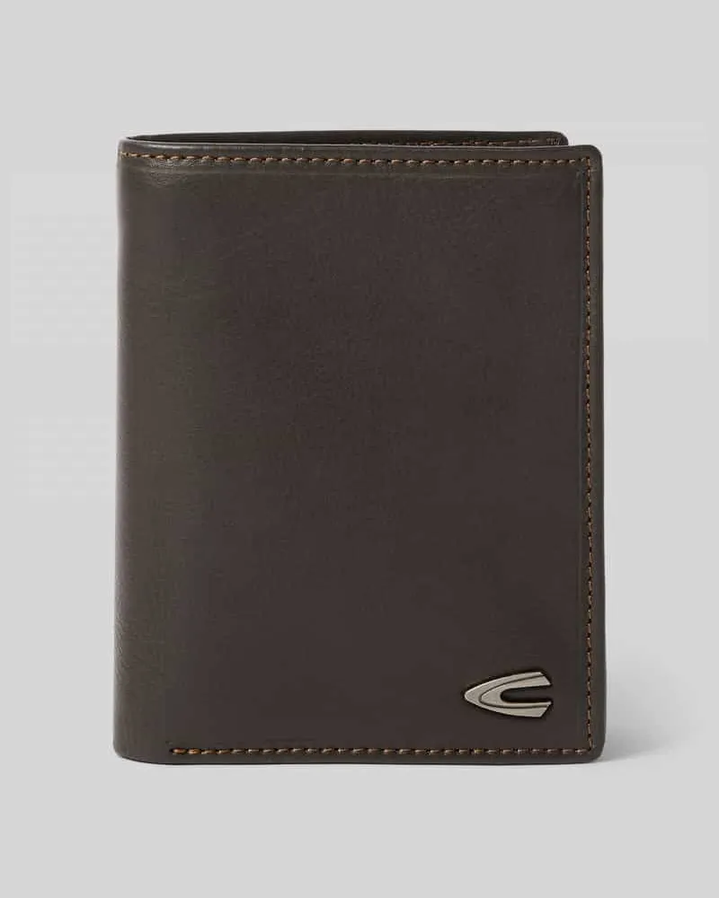 Camel Active Lederportemonnaie mit Logo-Applikation Modell 'VEGAS 