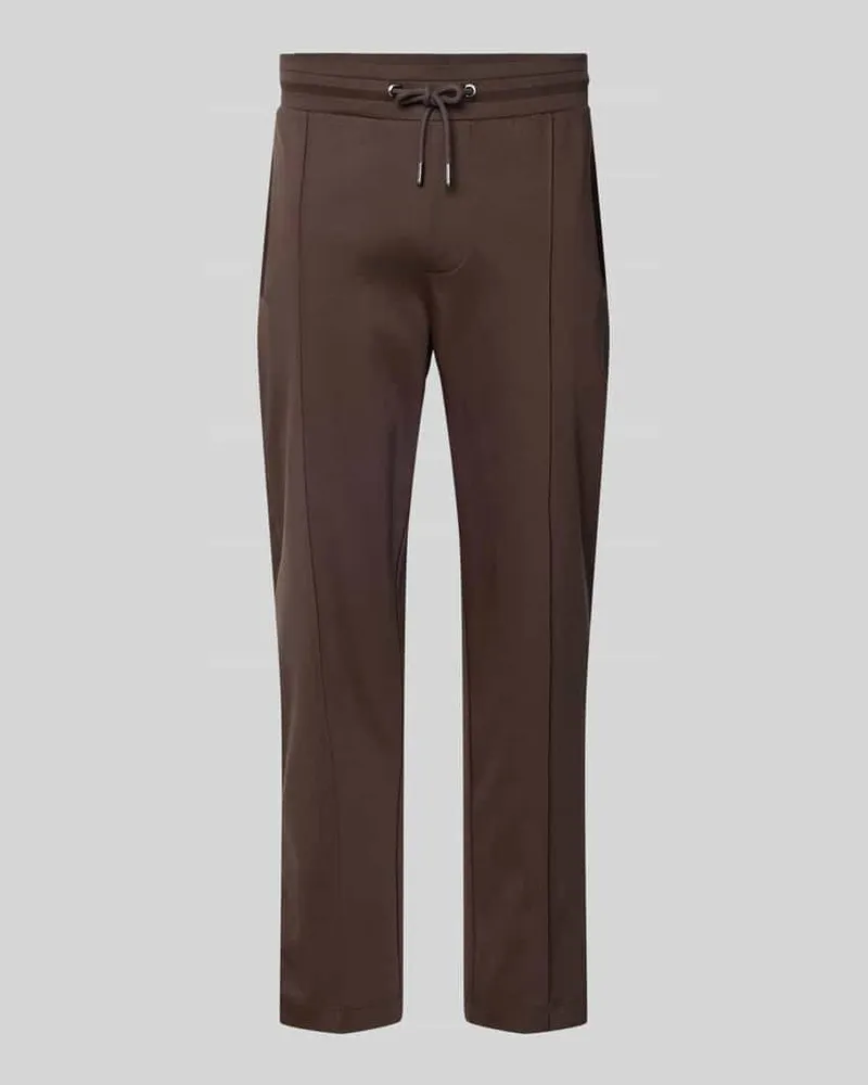 JOOP! Sweatpants mit Eingrifftaschen Modell 'Josemiguel Schoko