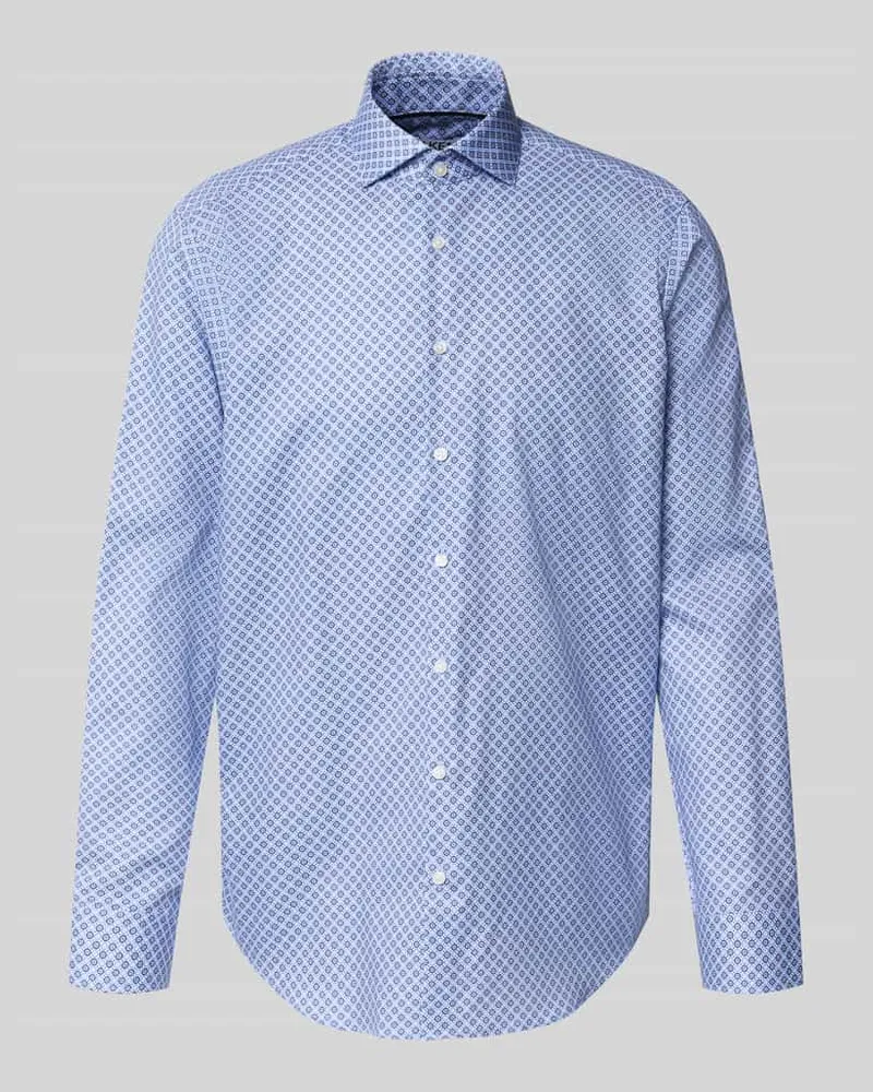 JAKE*S Regular Fit Business-Hemd mit Haifischkragen 