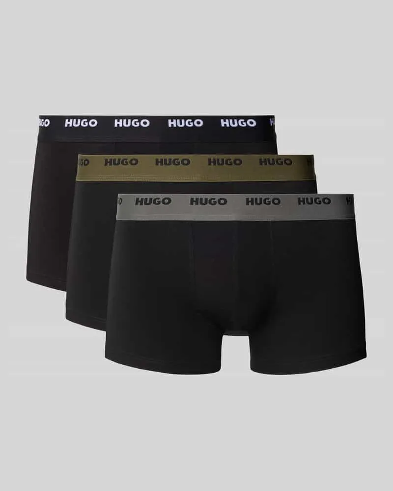 HUGO BOSS Regular Fit Trunks aus im 3er-Pack 