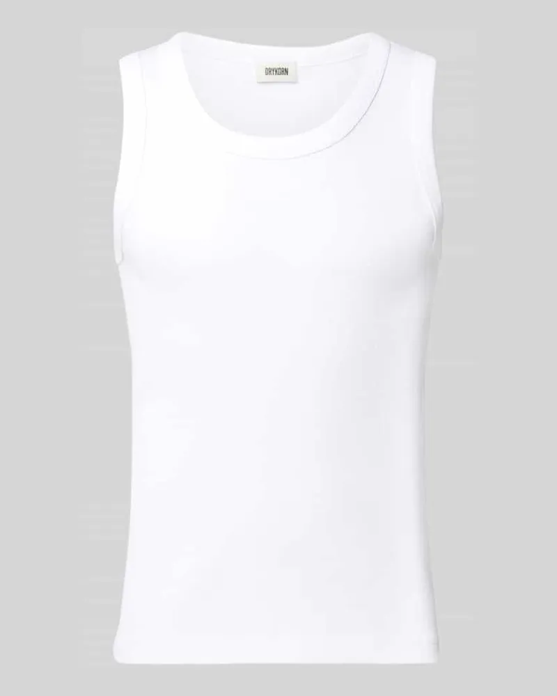 Drykorn Tanktop in Ripp-Optik Modell 'Nathan Weiss