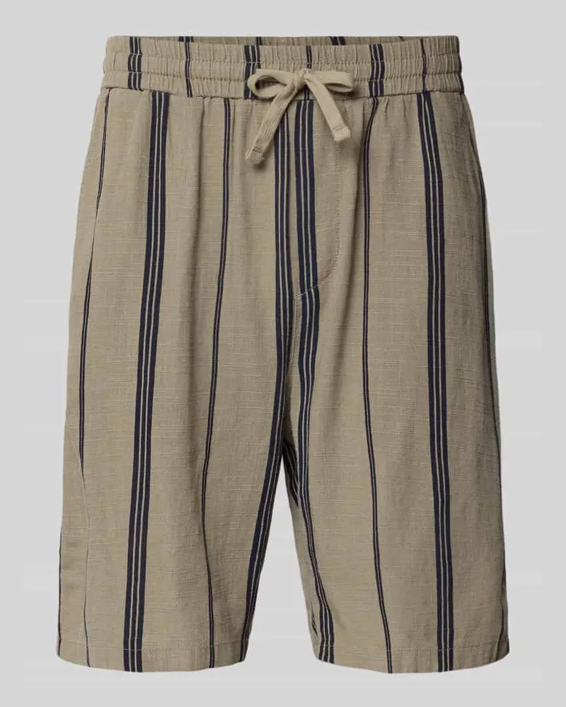 Only & Sons Relaxed Fit Bermudas aus Viskose-Baumwoll-Mix Modell 'TINUS 