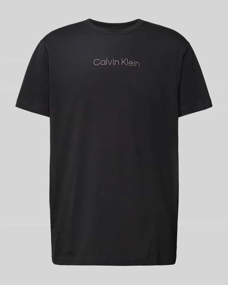 Calvin Klein T-Shirt mit Rundhalsausschnitt Black