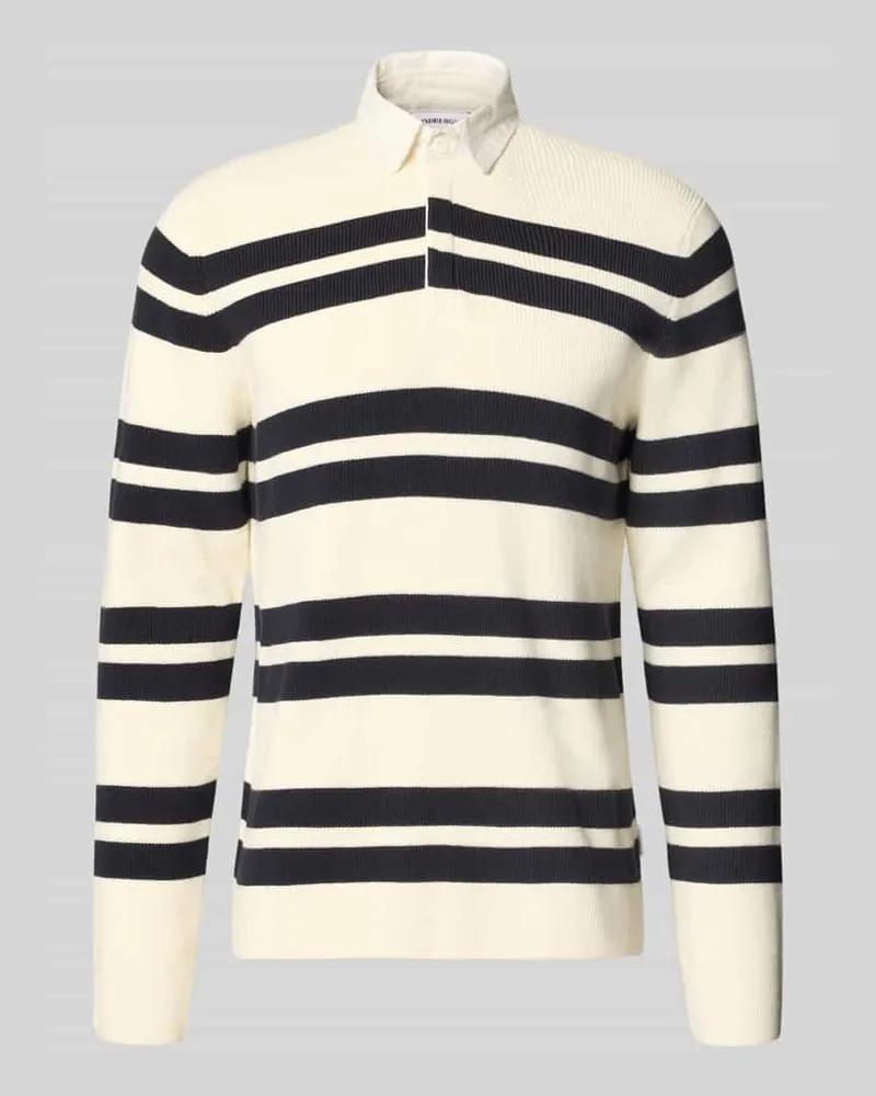 Lindbergh Regular Fit Poloshirt aus Baumwoll-Mix Offwhite