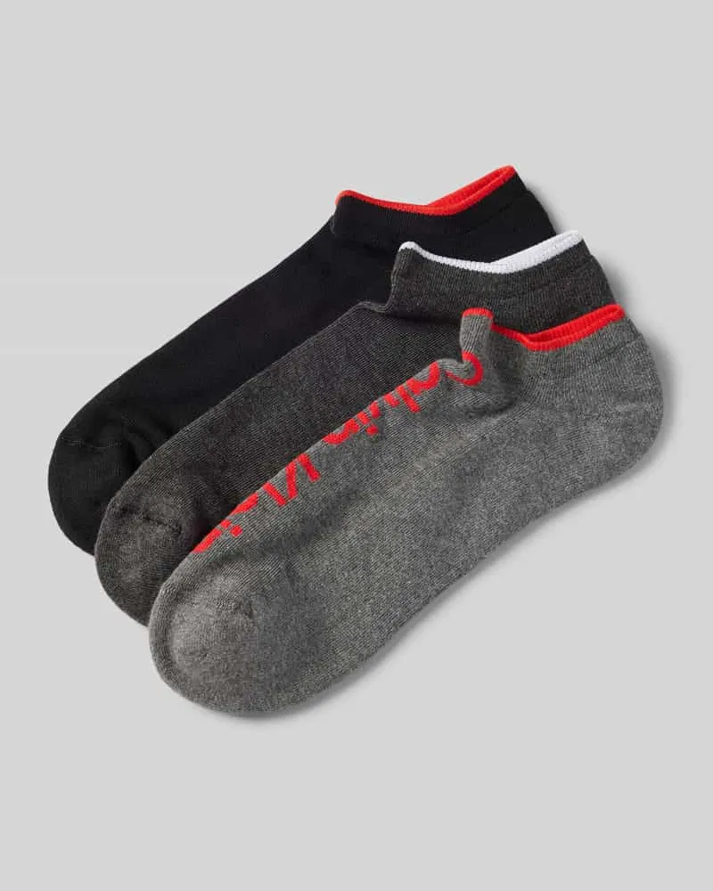Calvin Klein Socken mit Label-Print im 3er-Pack 