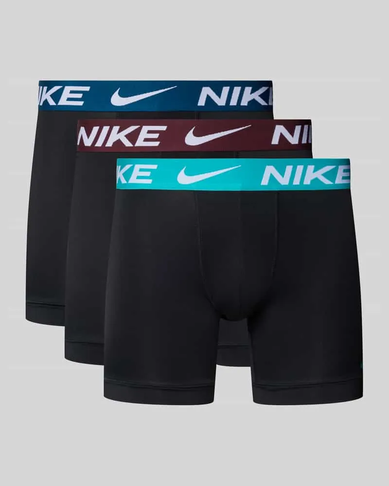 Nike Trunks mit elastischem Bund im 2er-Pack Black