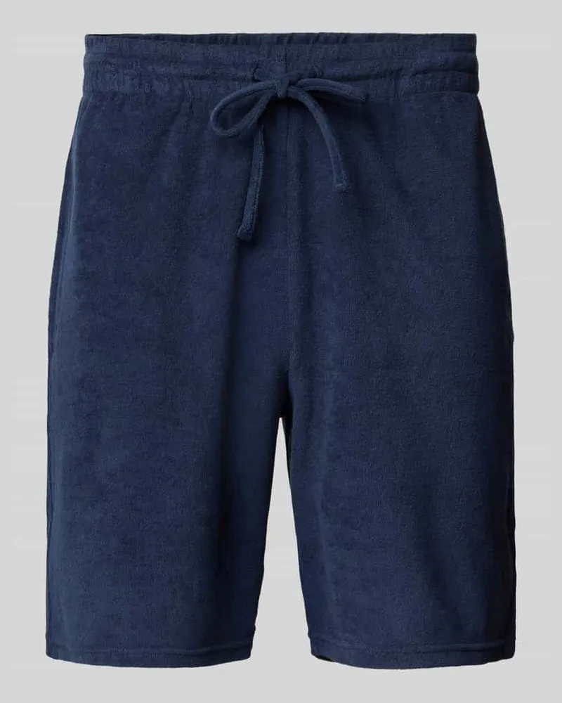 McNeal Shorts aus Frottee Marine