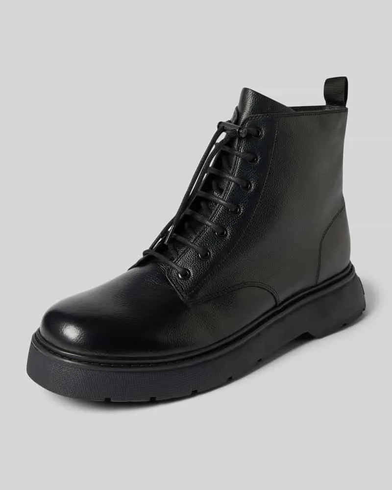 JOOP! Schnürstiefel mit strukturierter Sohle 