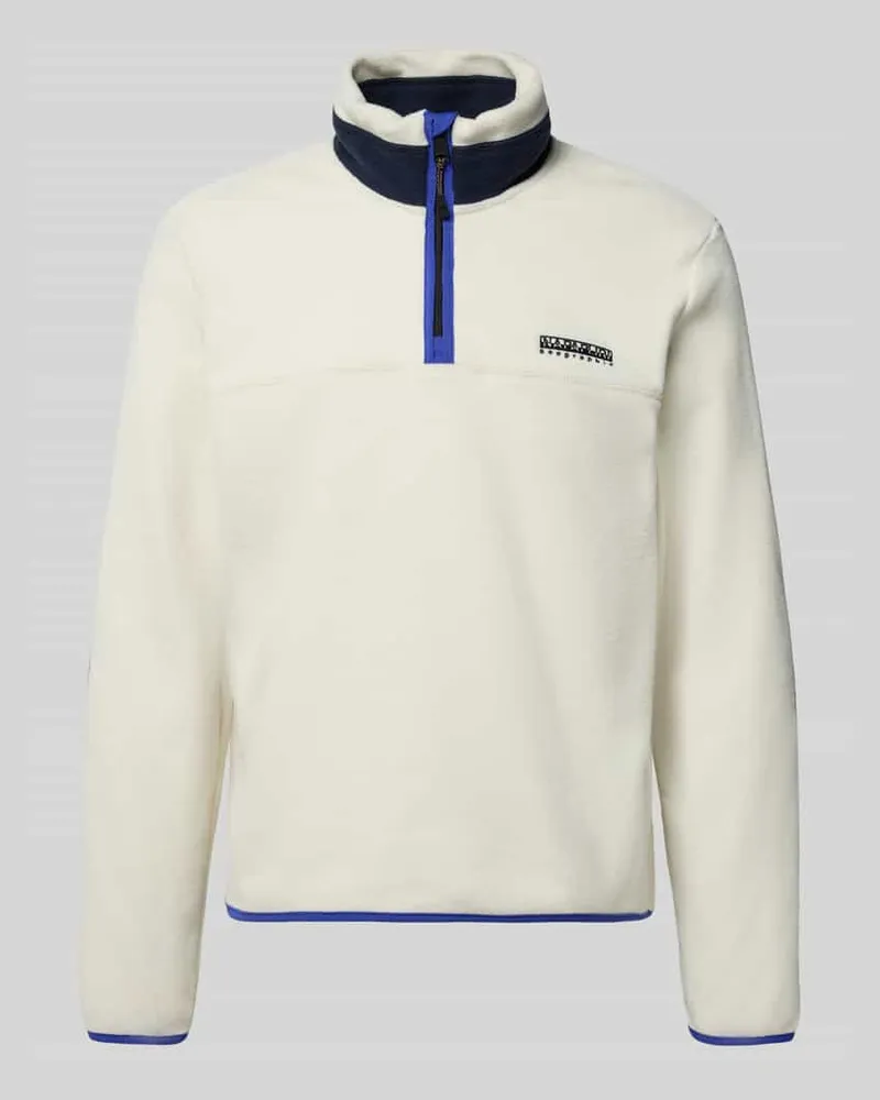 Napapijri Sweatshirt mit Label-Stitching Modell 'DERGANA 