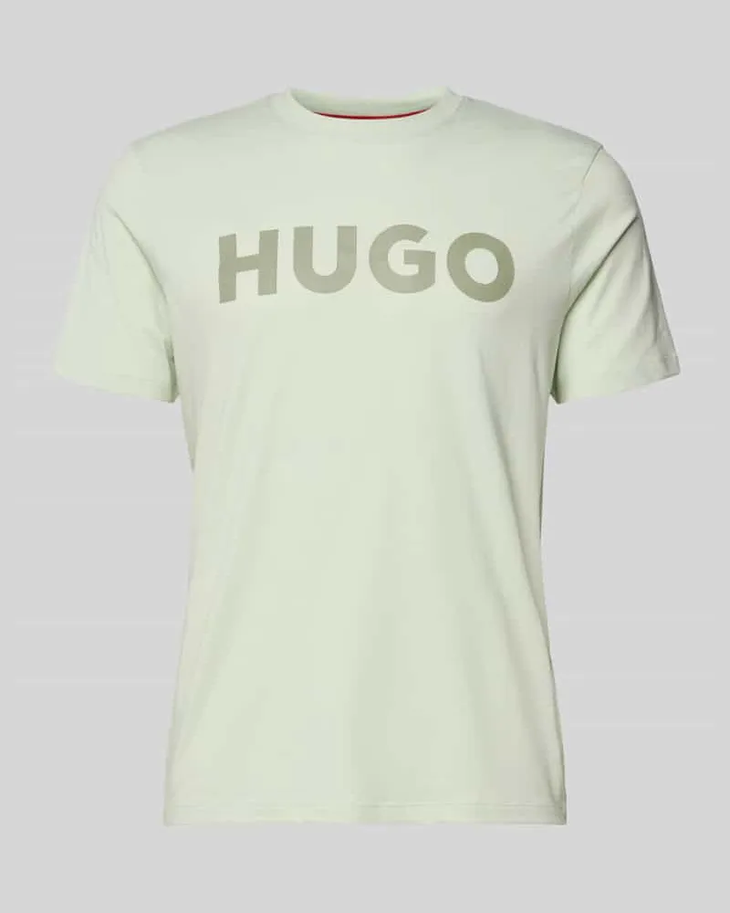HUGO BOSS Relaxed Fit T-Shirt aus reiner Baumwolle Modell 'DULIVIO Mint