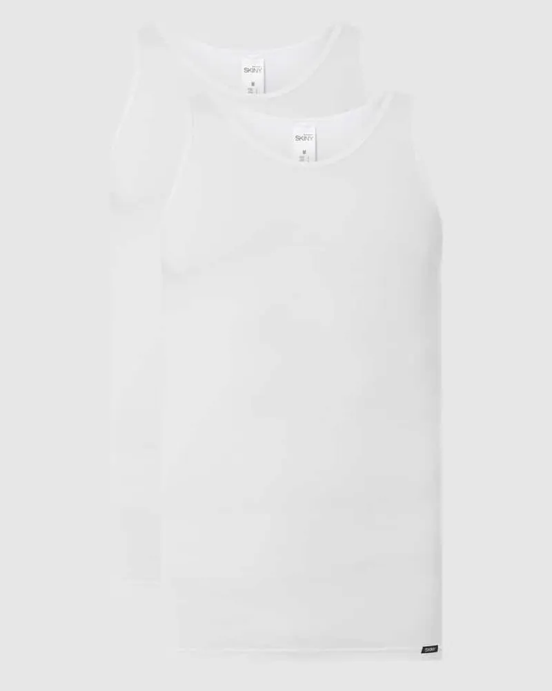 Skiny Tanktop aus Baumwolle im 2er-Pack 