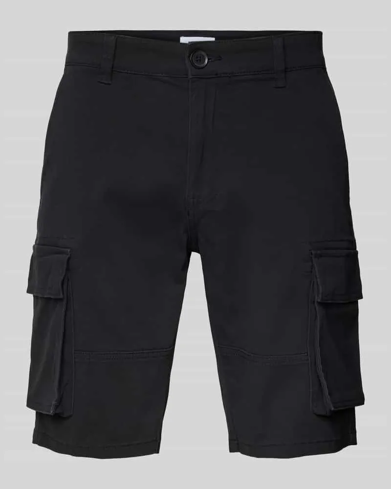 Only & Sons Regular Fit Bermudas aus Baumwoll-Mix Modell 'CAM STAGE 