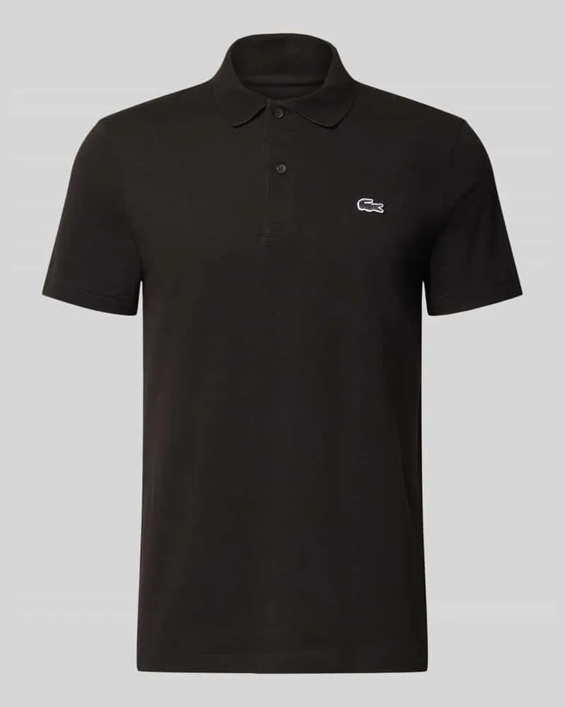 Lacoste Regular Fit Poloshirt aus Baumwoll-Mix Black
