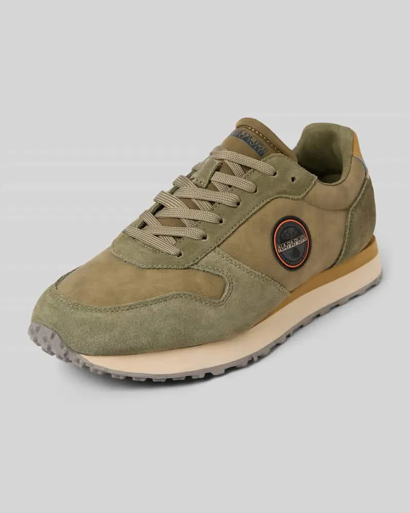 Napapijri Sneaker mit Schnürverschluss Modell 'NOVA Oliv