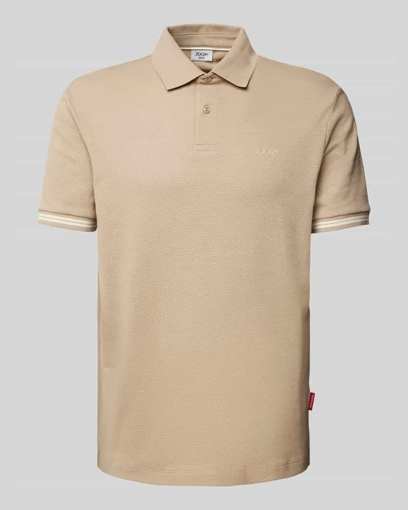 JOOP! Poloshirt mit Label-Print Modell 'Amare 