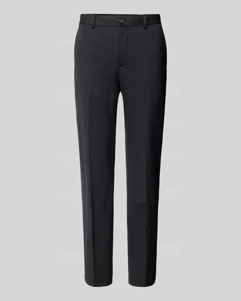 Selected Homme Slim Fit Anzughose mit Bügelfalten Modell 'DELON 