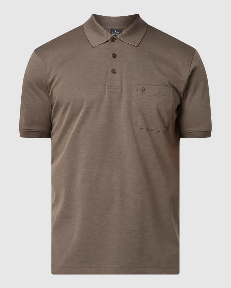 Ragman Regular Fit Poloshirt mit Brusttasche 