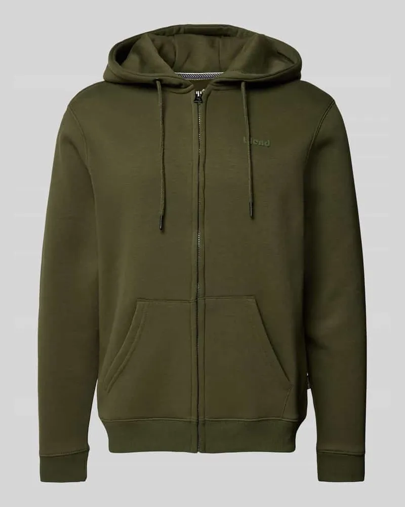 Blend Sweatjacke mit Label-Detail Modell 'Downton 