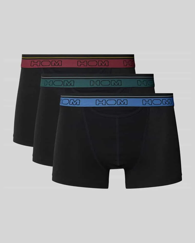 HOM Trunks mit Label-Bund Modell 'Tiago' im 3er-Pack 