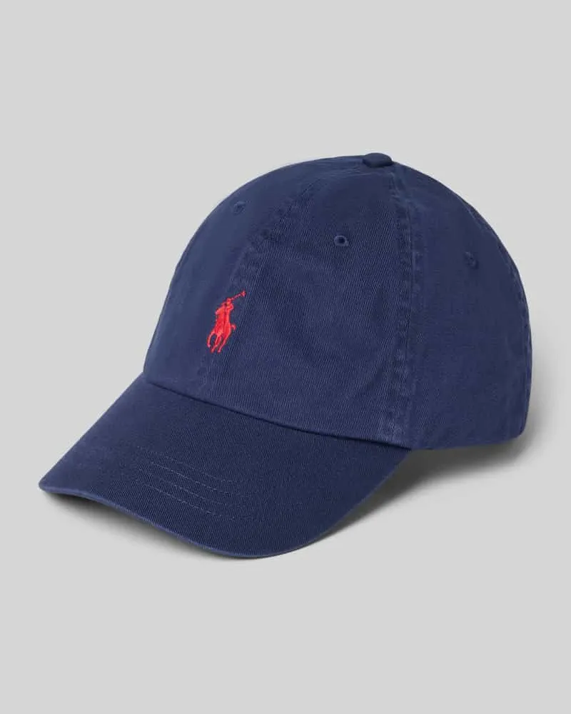 Ralph Lauren Cap mit Label-Stitching Marine