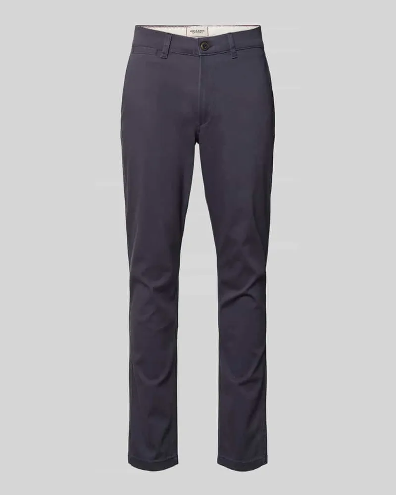 Jack & Jones Slim Fit Hose mit Gesäßtaschen Modell 'MARCO Marine