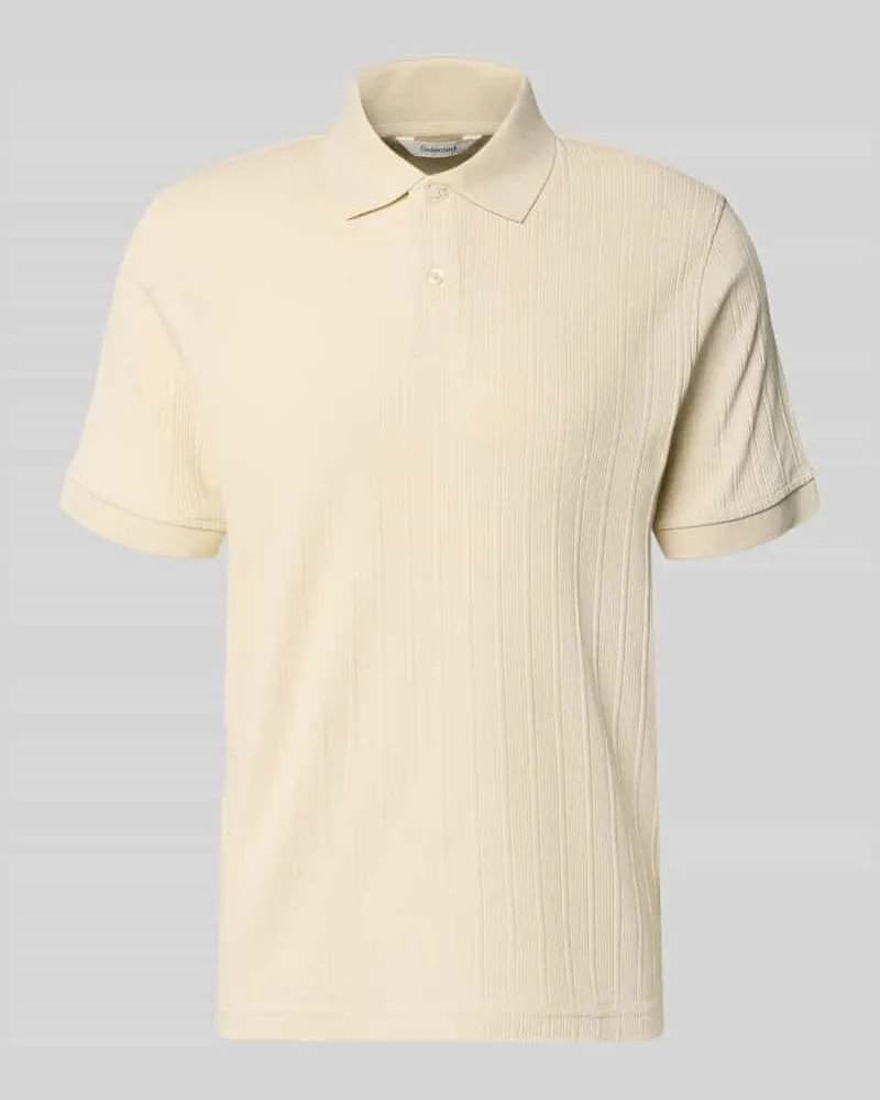 Selected Homme Regular Fit Poloshirt reiner Baumwolle Modell 'COLE Sand