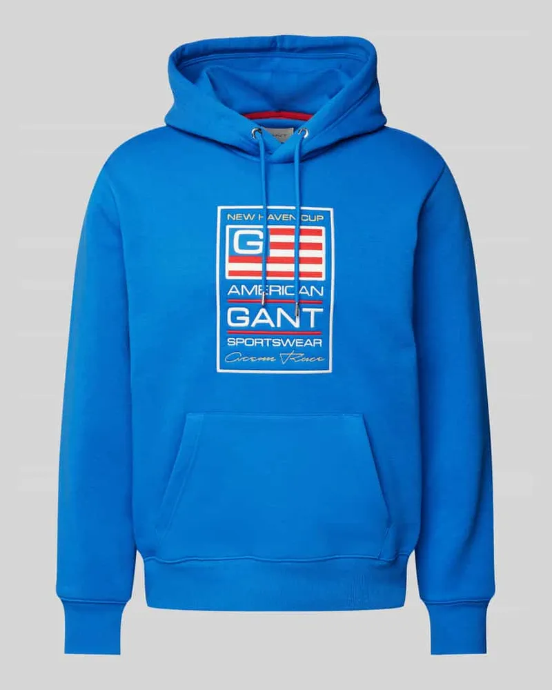 Gant Hoodie mit Label-Print 