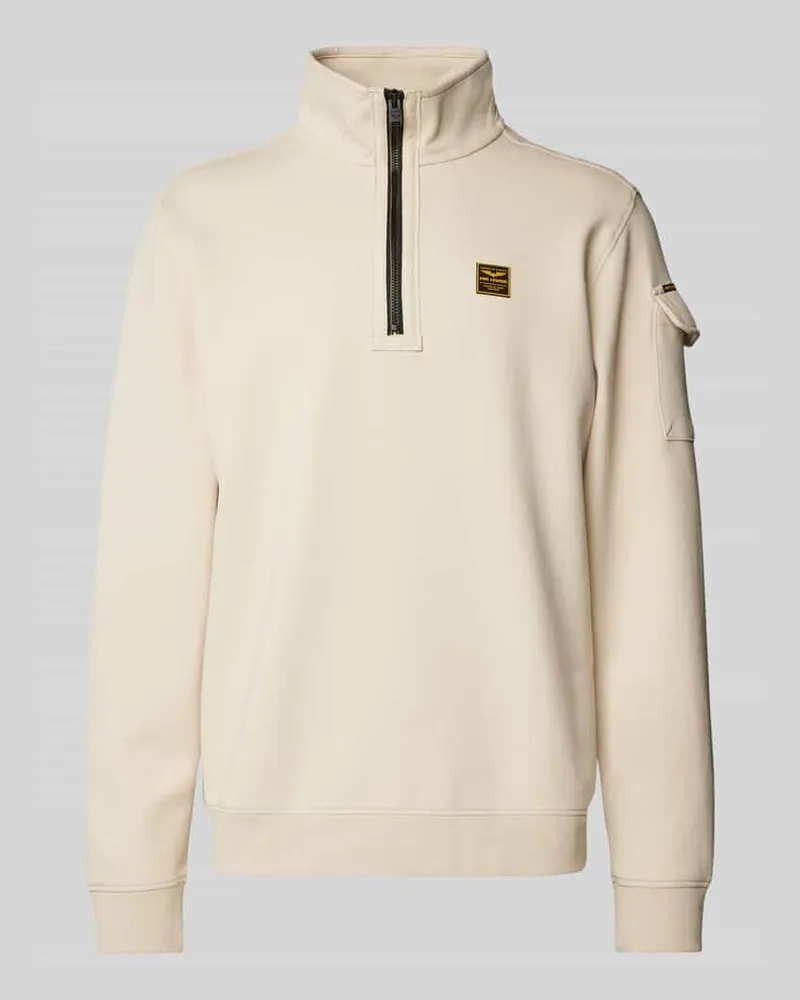 PME Legend Sweatshirt mit Stehkragen 
