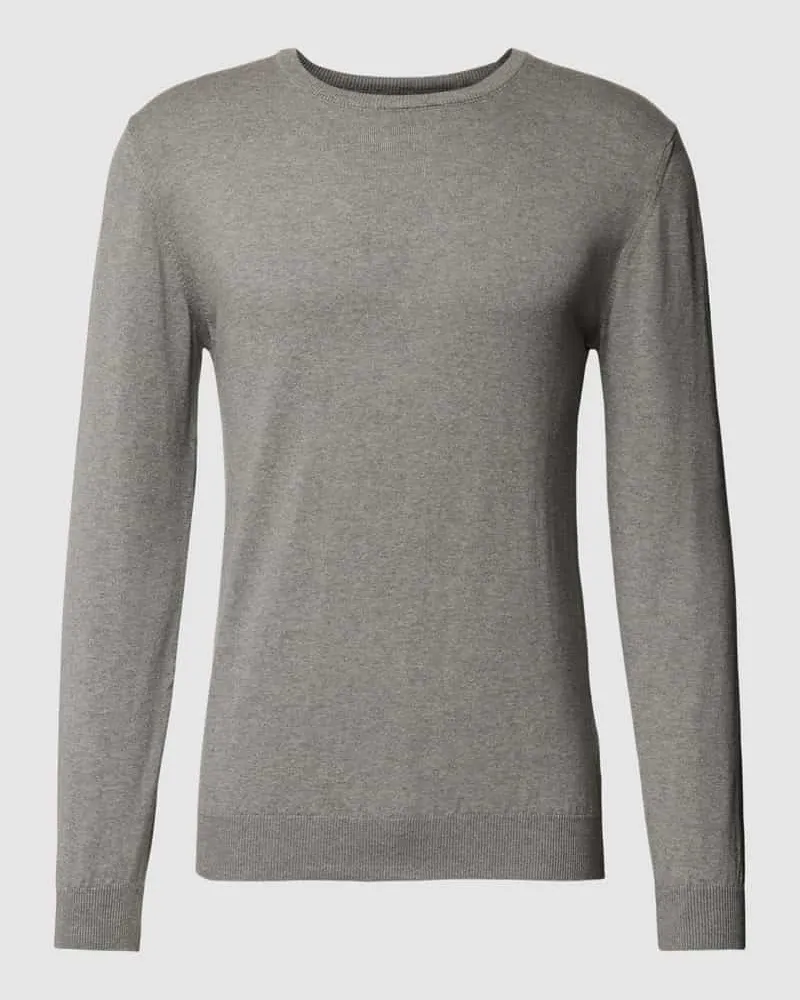 Matinique Strickpullover mit Rundhalsausschnitt 