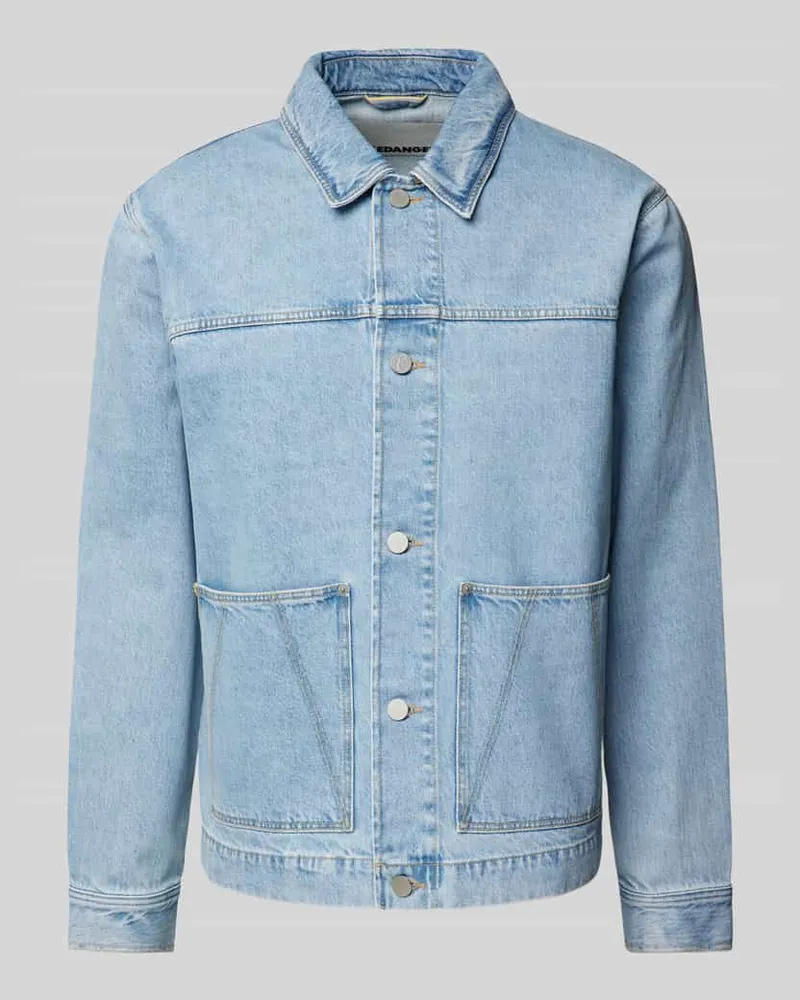 Armedangels Regular Fit Jeanshemdjacke mit aufgesetzten Taschen 