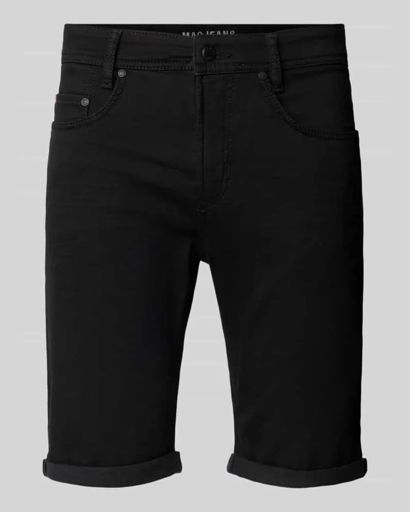 MAC Jeans Bermudas mit 5-Pocket-Design Black