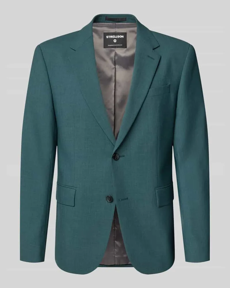 Strellson Regular Fit Anzugsakko aus Woll-Mix Modell 'AIDAN3 Gruen