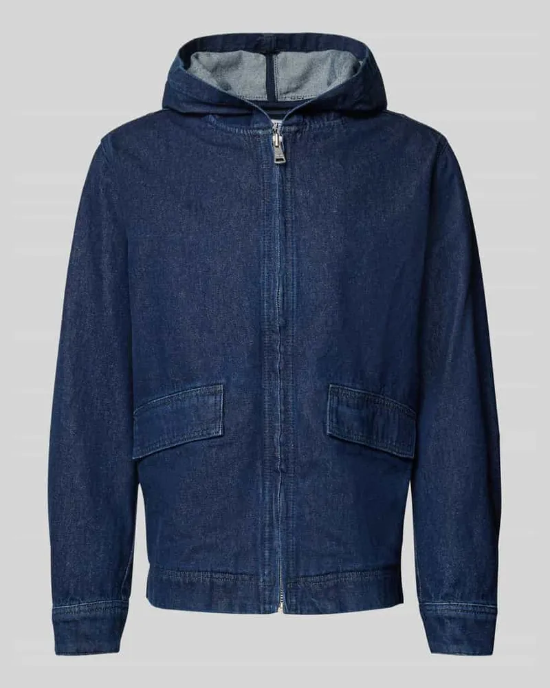 Marc O'Polo Regular Fit Jeansjacke aus Baumwoll-Mix 