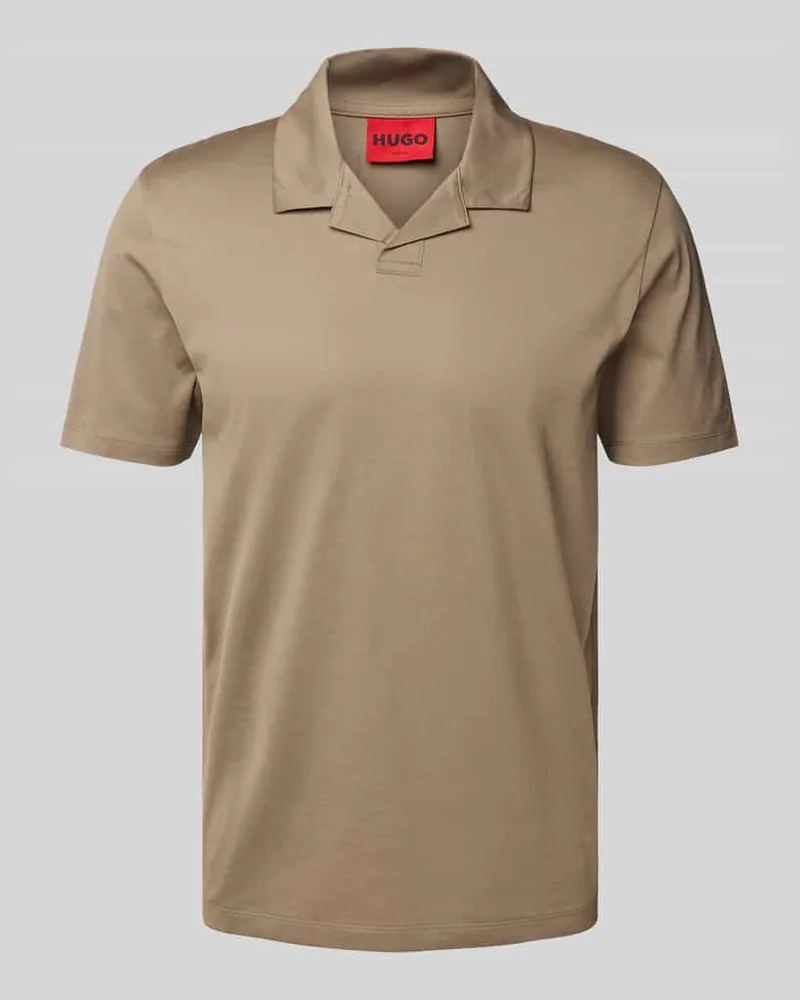 HUGO BOSS Poloshirt mit V-Ausschnitt Modell 'Dimerspolo 