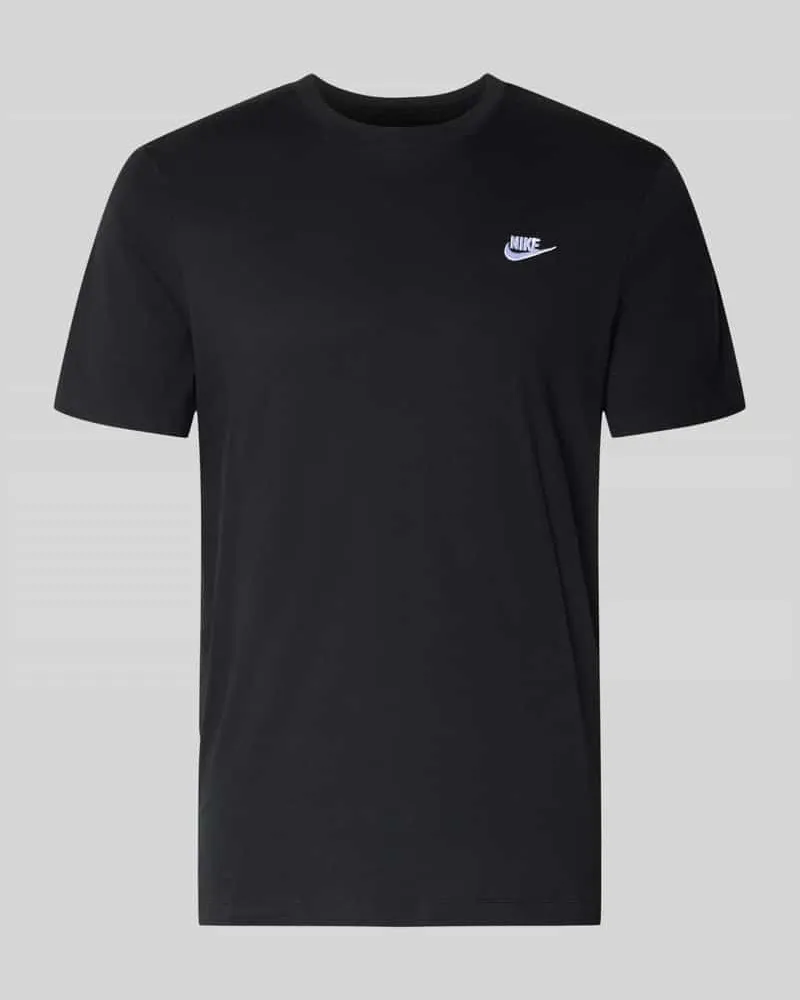 Nike T-Shirt mit Label-Stitching Black