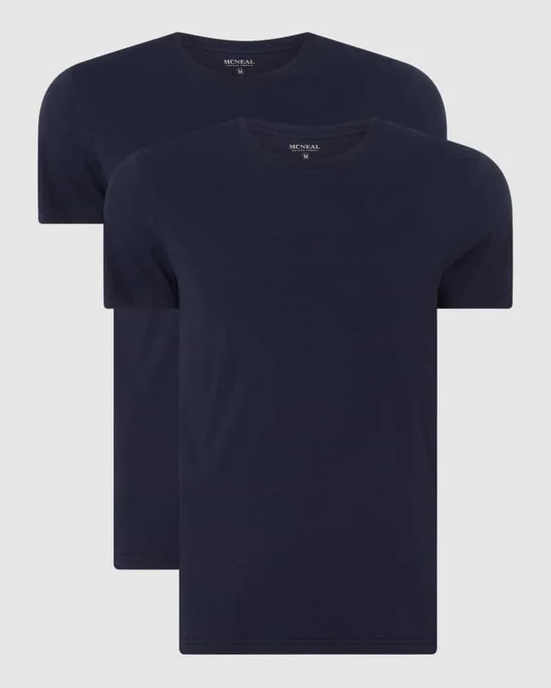 McNeal T-Shirt aus Baumwolle im 2er-Pack 