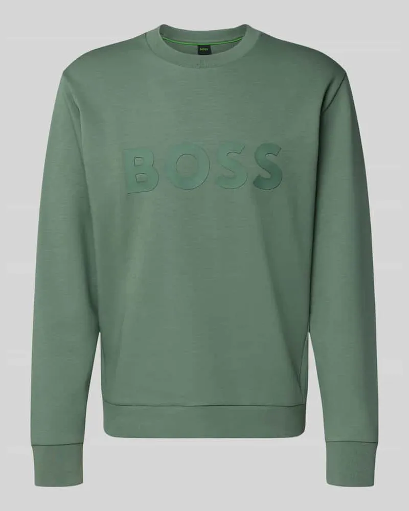 HUGO BOSS Regular Fit Sweatshirt aus Baumwoll-Mix Modell 'SALBO 