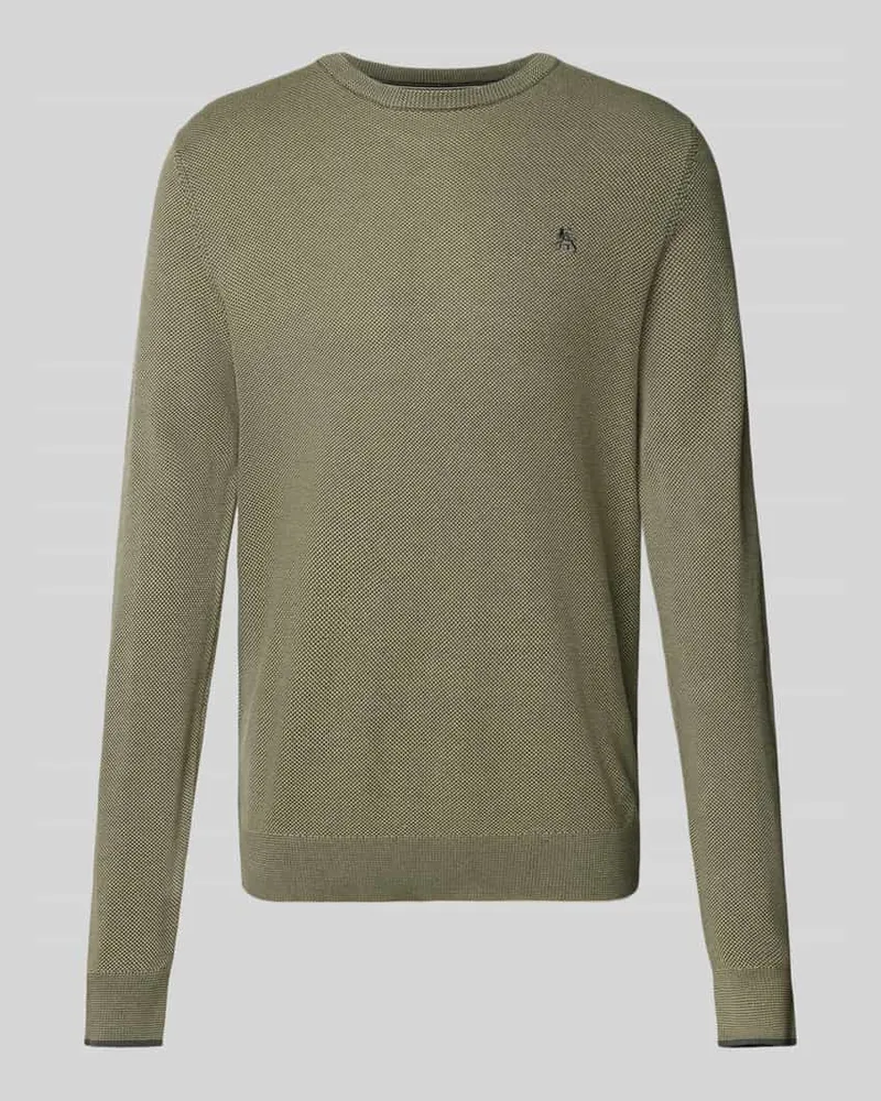 Lerros Strickpullover mit gerippten Abschlüssen 