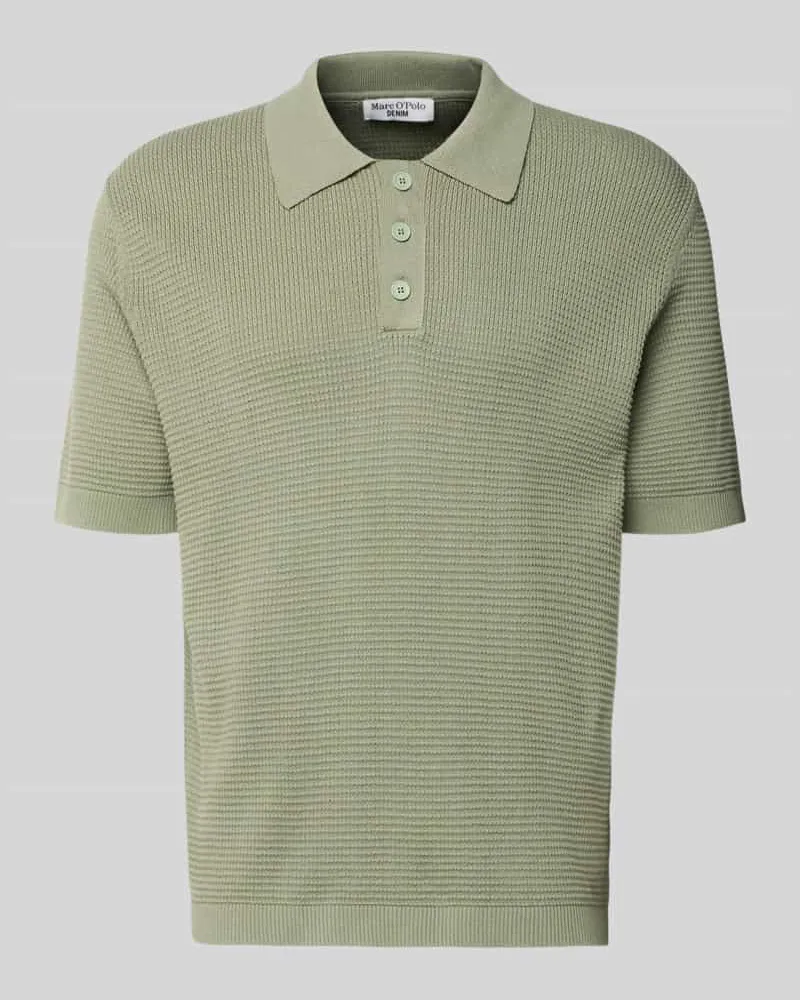 Marc O'Polo Regular Fit Poloshirt aus reiner Baumwolle Lind