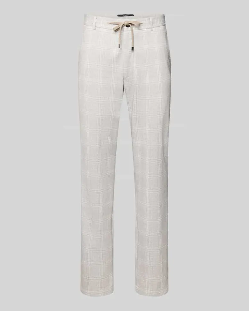 JOOP! Hose mit Tunnelzug Modell 'Sake Beige
