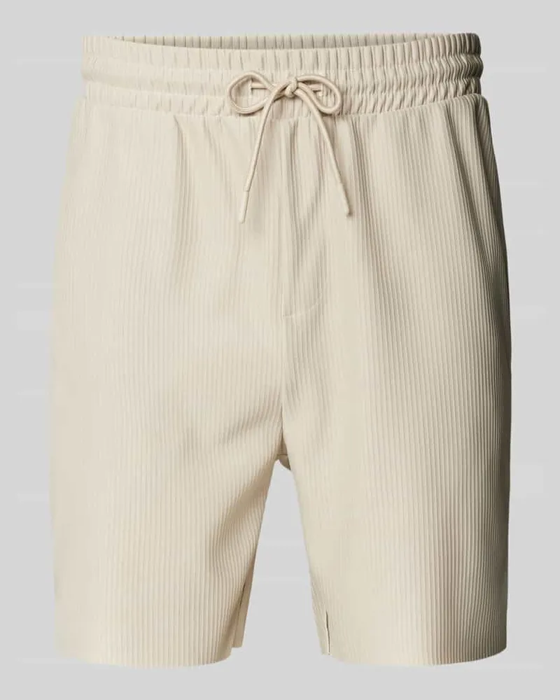 Only & Sons Regular Fit Shorts mit Strukturmuster Modell 'DRUM LIFE 