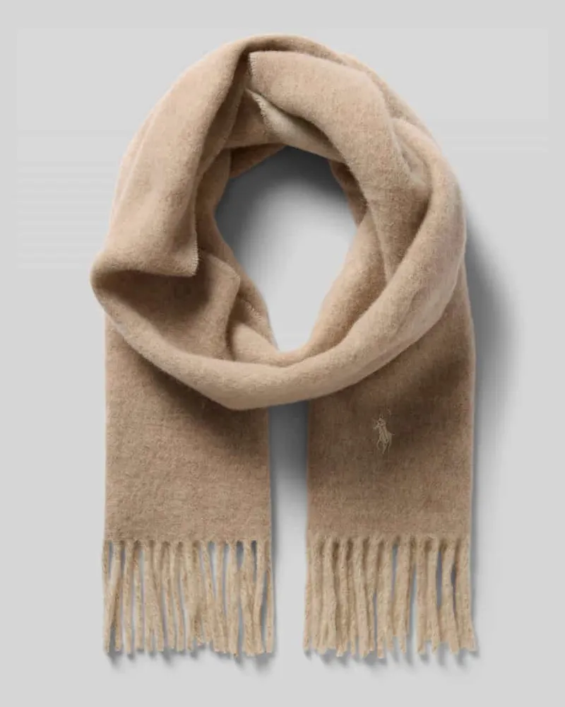 Ralph Lauren Schal aus Woll-Mix Beige
